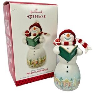 Hallmark‎ Melody I. Singsweet Keepsake Ornament 9th Snowtop Lodge Box 2013